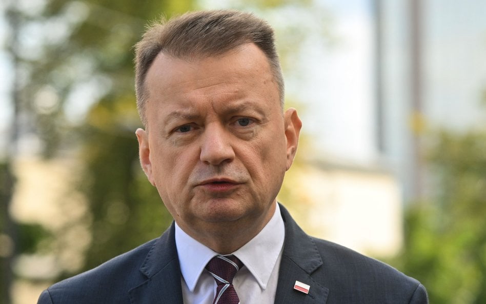 Były minister obrony Mariusz Błaszczak