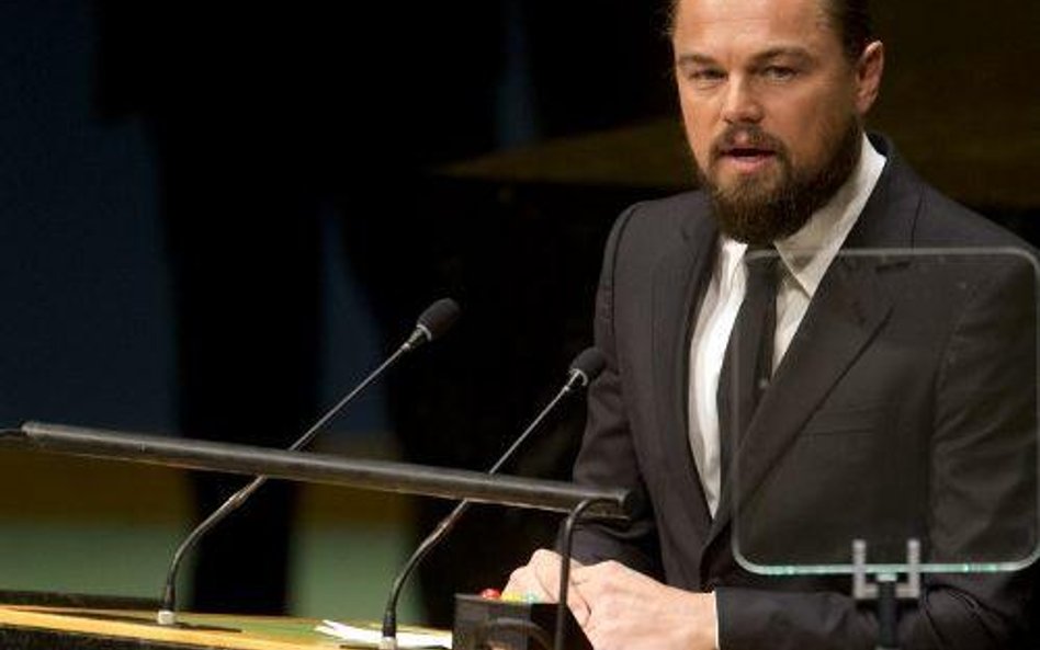 Leonardo Di Caprio o zmianach klimatycznych na szczycie ONZ