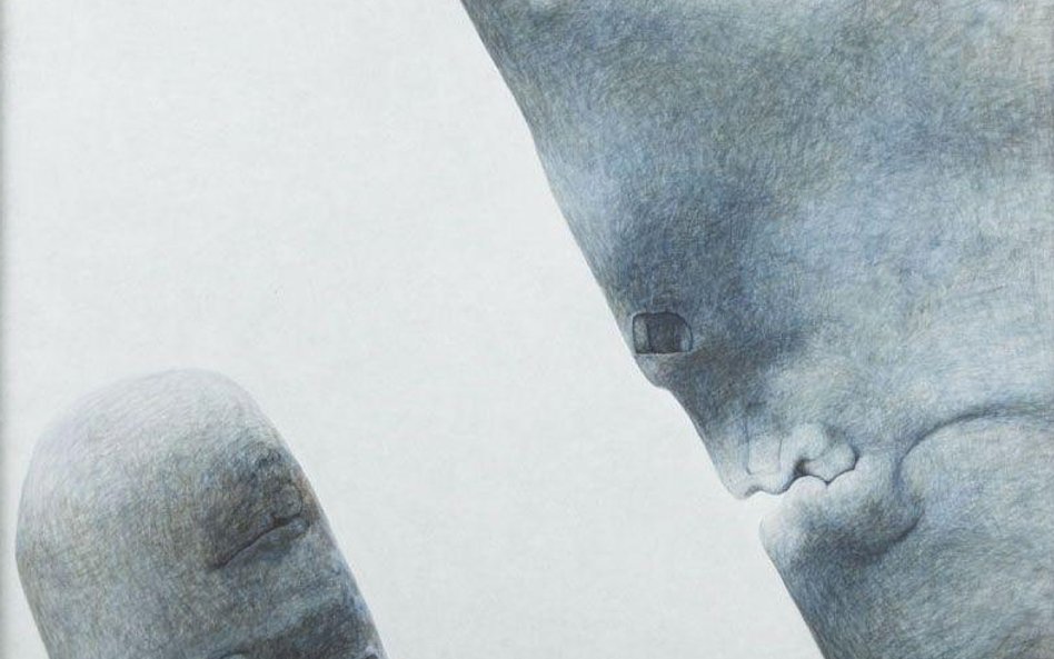 Zdzisław Beksiński - Bez tytułu, 1993 r.