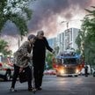 Zmasowany atak Rosji na Kijów. Duże zniszczenia i ranni