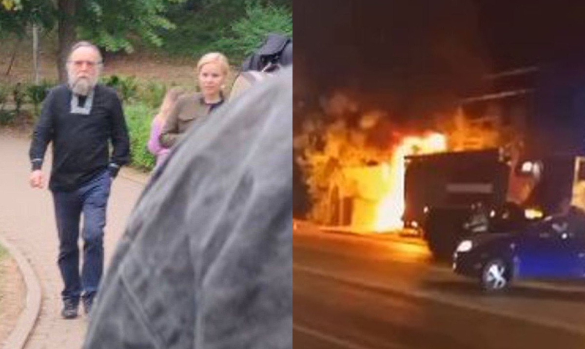 Explosión de un coche con la hija de Alexander Dugin.  Los rusos hablan de un intento de atacar el «cerebro de Putin»