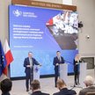 P.o. rzecznika prasowego NIK Marcin Marjański, kontroler NIK Rafał Ostrowski i kontroler NIK Anna Wi