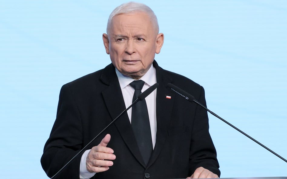 Prezes PiS Jarosław Kaczyński