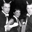Jerzy Duszyński, Stefania Grodzieńska i Jerzy Pietraszkiewicz w programie „Diabli nadali”. Teatr Sat