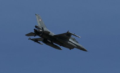 Samolot F-16 polskich Sił Powietrznych