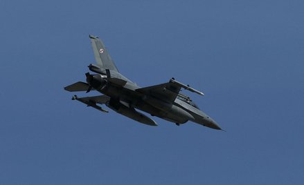 Samolot F-16 polskich Sił Powietrznych