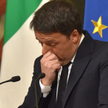 Premier Matteo Renzi ogłasza swoją dymisję.