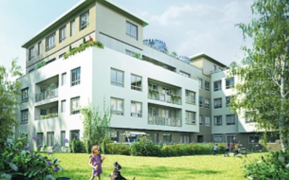 Villa Verde to jeden z budynków w projekcie Nowy Wilanów