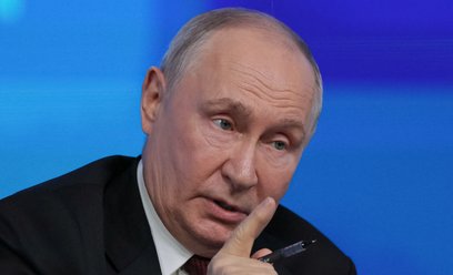 Rosyjski przywódca Władimir Putin