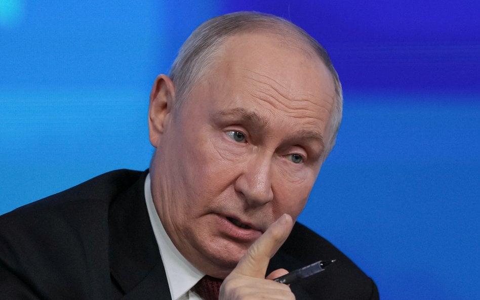 Rosyjski przywódca Władimir Putin