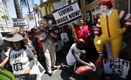 USA: bunt pracowników fastfoodów