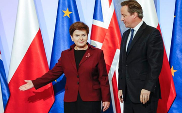 Dotychczas polski rząd widział w Londynie strategicznego partnera w UE (na zdjęciu David Cameron i B