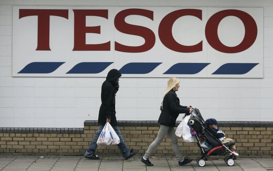 Tesco solidnie straciło