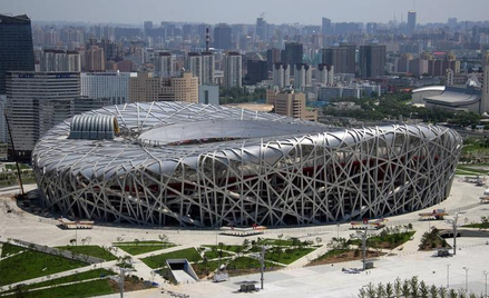 Ptasie Gniazdo - stadion olimpijski w Pekinie
