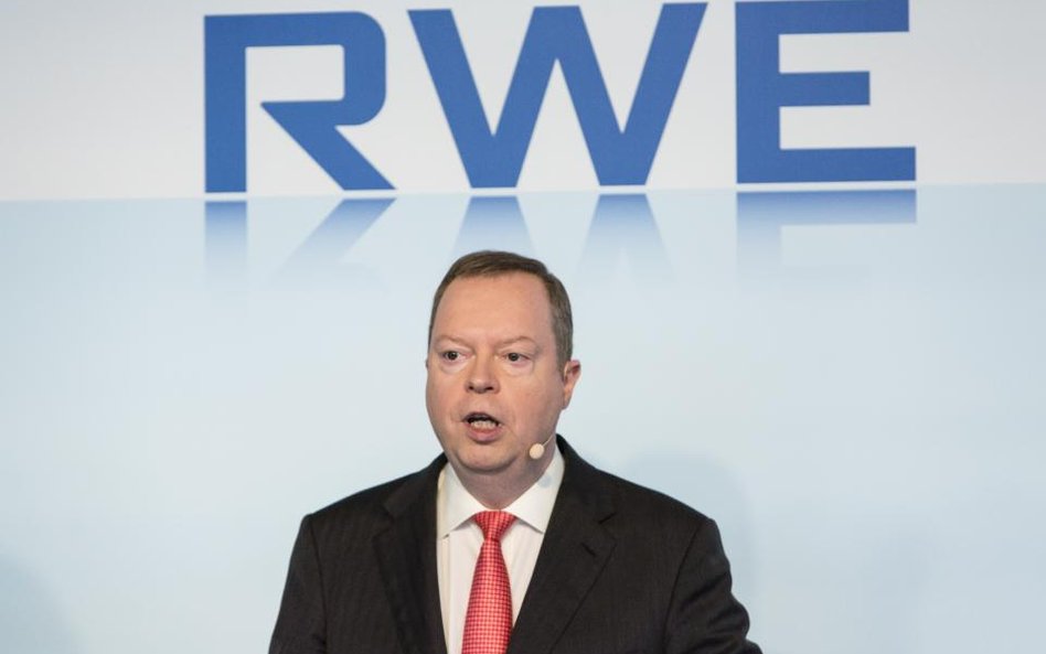 Prezes RWE Peter Terium