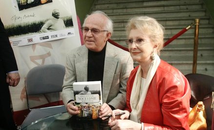 Jerzy Antczak i Jadwiga Barańska na Targach Książki w Warszawie (2009)