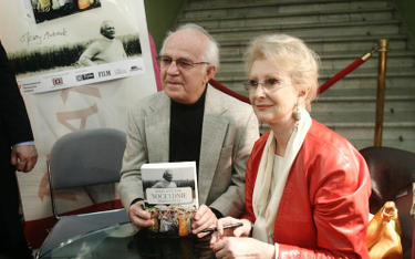 Jerzy Antczak i Jadwiga Barańska na Targach Książki w Warszawie (2009)