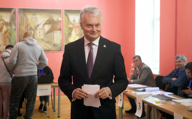 Gitanas Nausėda zdobył 44 proc. głosów