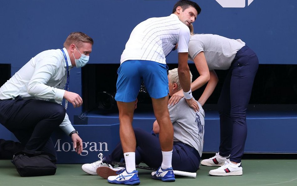 US Open: Novak Djoković zdyskwalifikowany