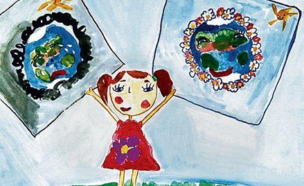 Najlepsza praca autorstwa dziewięcioletniej Ludmiły z Rosji