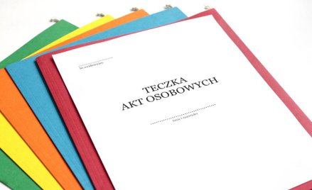 Akta osobowe tylko papierową