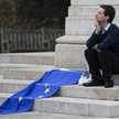 Co dalej ze wspólną Europą? Martwią się też niektórzy Brytyjczycy. Zdjęcie sprzed gmachu parlamentu 
