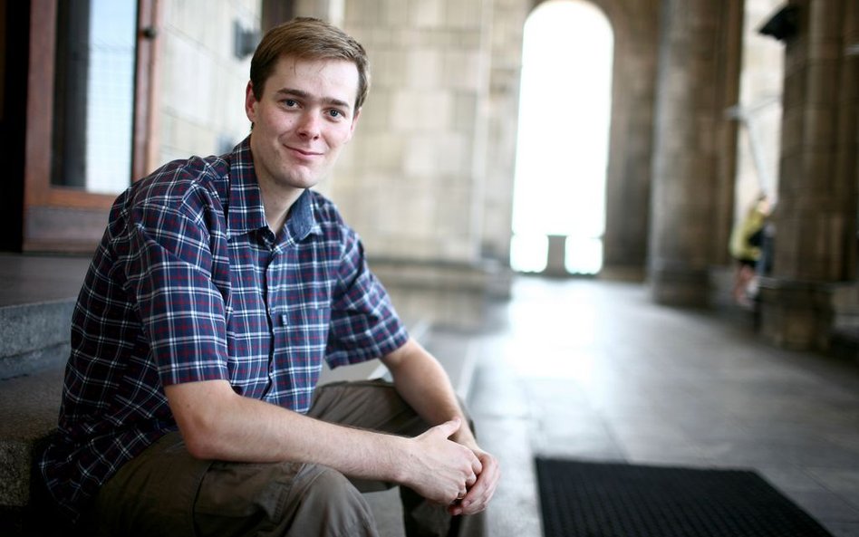 Jarosław Krajewski jeszcze jako radny PiS w Warszawie, 2008 rok