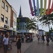 Centrum Gütersloh, 100-tysięczego miasta w Nadrenii Północnej-Westfalii, którego nazwę pół świata po
