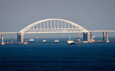 Most nad Cieśniną Kerczeńską został zbudowany przez Rosjan po aneksji Krymu.