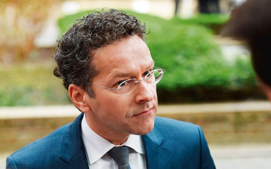 Jeroen Dijsselbloem, przewodniczący eurogrupy i zarazem holenderski minister finansów. Twardo negocj