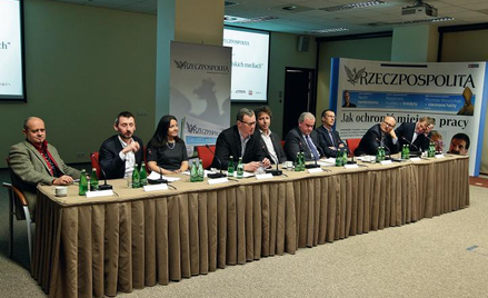 Od lewej: Roman Kurkiewicz, Maciej Gdula, Joanna Lichocka, Bogusław Chrabota, Grzegorz Hajdarowicz, 