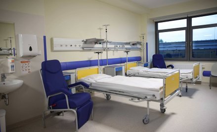 Wnętrze Uniwersyteckiego Szpitala Dziecięcego w Krakowie