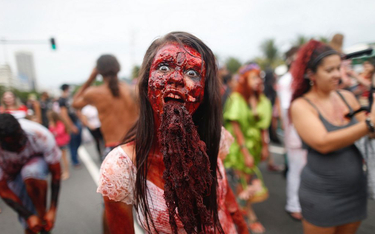 Brazylia: Zombie na jeden dzień opanowały Copacabanę