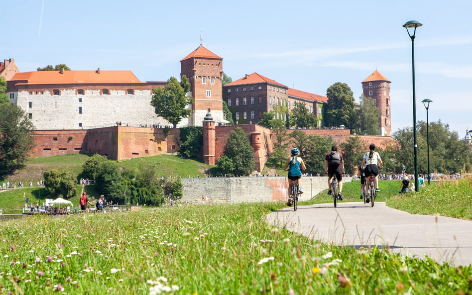 Wiślana Trasa Rowerowa w Krakowie, Wawel