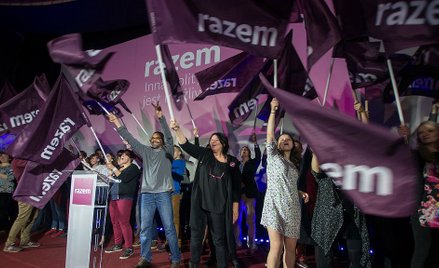 Jakubiak oskarża partię Razem o "kradzież intelektualną", później przeprasza