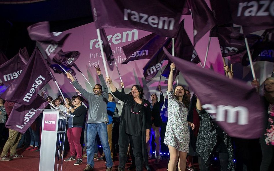 Jakubiak oskarża partię Razem o "kradzież intelektualną", później przeprasza