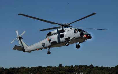 Duński morski śmigłowiec wielozadaniowy Sikorsky MH-60R Sehawk. Fot./Sikorsky.