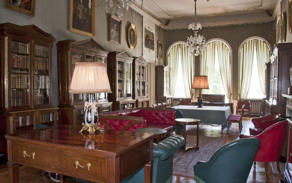 Pałac w Nieborowie, biblioteka