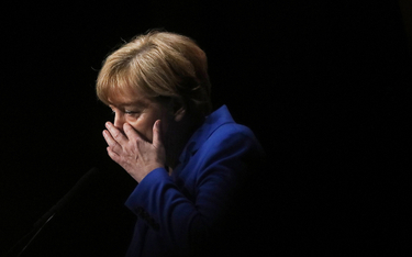 Angela Merkel nad przepaścią