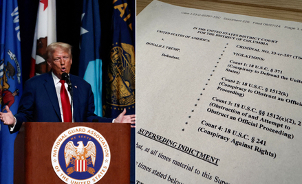 Prokuratura przygotowała nowy akt oskarżenia przeciwko Donaldowi Trumpowi