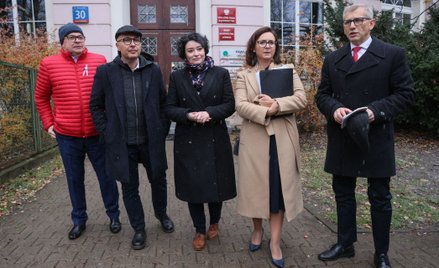 Kamila Gasiuk-Pihowicz (2P) i Robert Kropiwnicki (2L) z Koalicji Obywatelskiej, Tomasz Zimoch z Pols