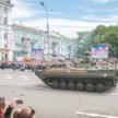 Parada w Doniecku. Separatyści cały czas grożą „marszem na Kijów”.