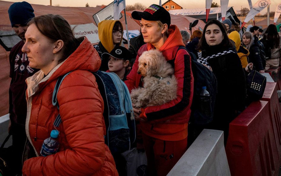 W środę liczba Ukraińców, którzy przyjechali do Polski, była równa tej, którzy opuścili nasz kraj