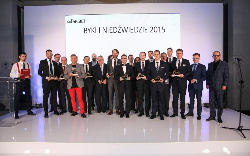 Byki rozdane. Na zdjęciu laureaci