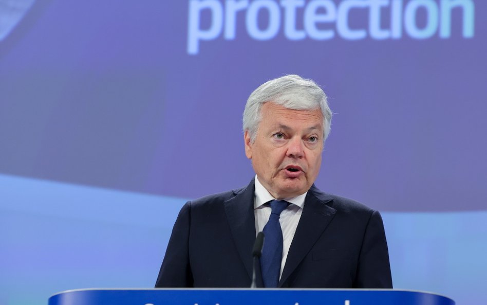 Didier Reynders, komisarz ds. sprawiedliwości