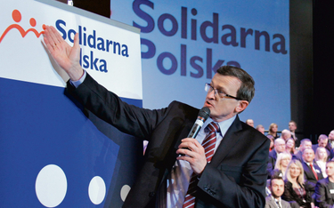 Mój udział w Solidarnej Polsce, bo byłem jednym z założycieli tej partii, był uwarunkowany tym, że p