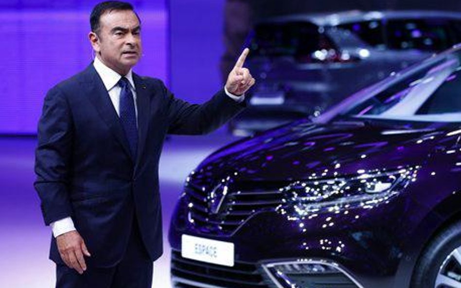 Carlos Ghosn, prezes Renault Nissan Alliance