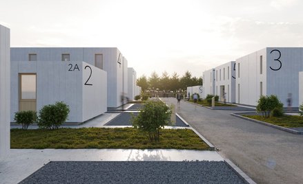 Projekt osiedla Re:Ukraine autorstwa kijowskiej pracowni Balbek Bureau.