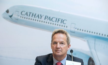 Rupert Hogg, były już prezes Cathay Pacific