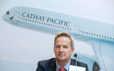 Rupert Hogg, były już prezes Cathay Pacific